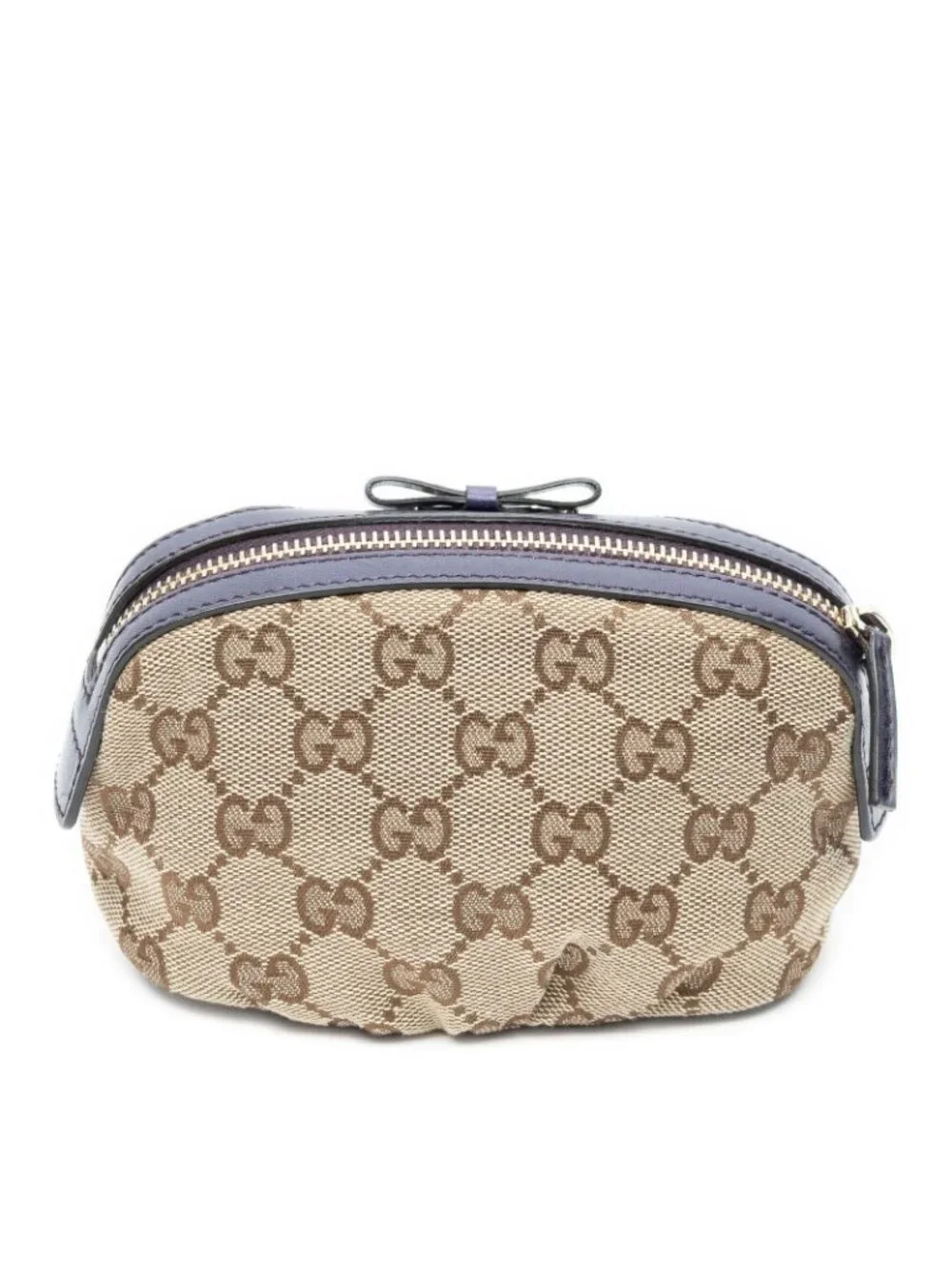 Gucci Mini Heart Cosmetic Pouch Purple